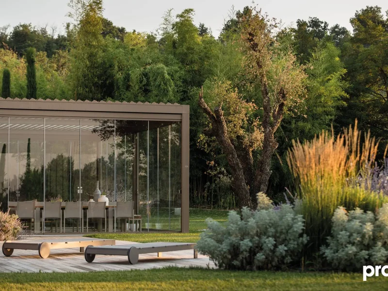 Wintergarten verglast