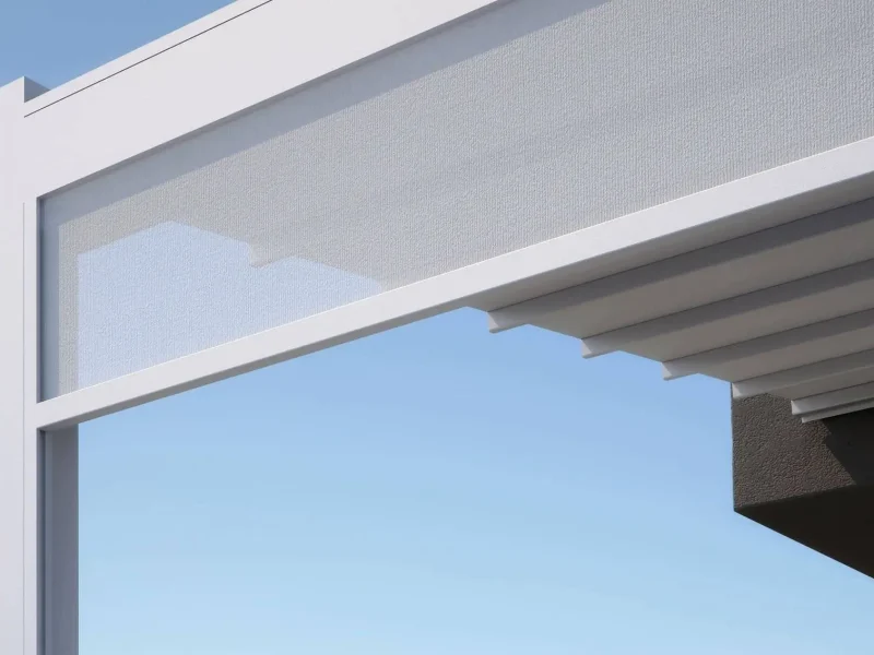 Die Pratic Pergola Fusion von Meinlamellendach.de ist der optimale Sonnenschutz füe Ihr Zuhause.