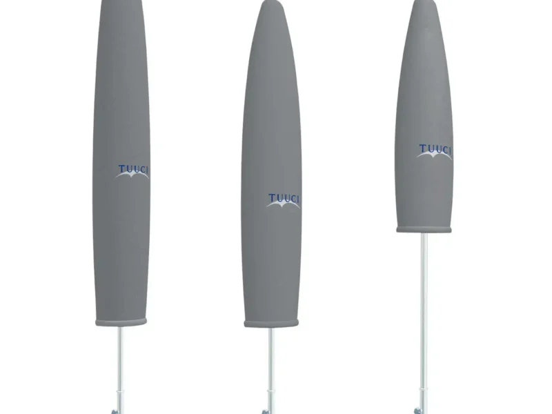 Lamellendach bietet perfekten Sonnenschutz für Ihr Zuhause und mit Schirmschutzhüllen, garantieren Sie die langlebigkeit Ihres Sonnenschirmes.